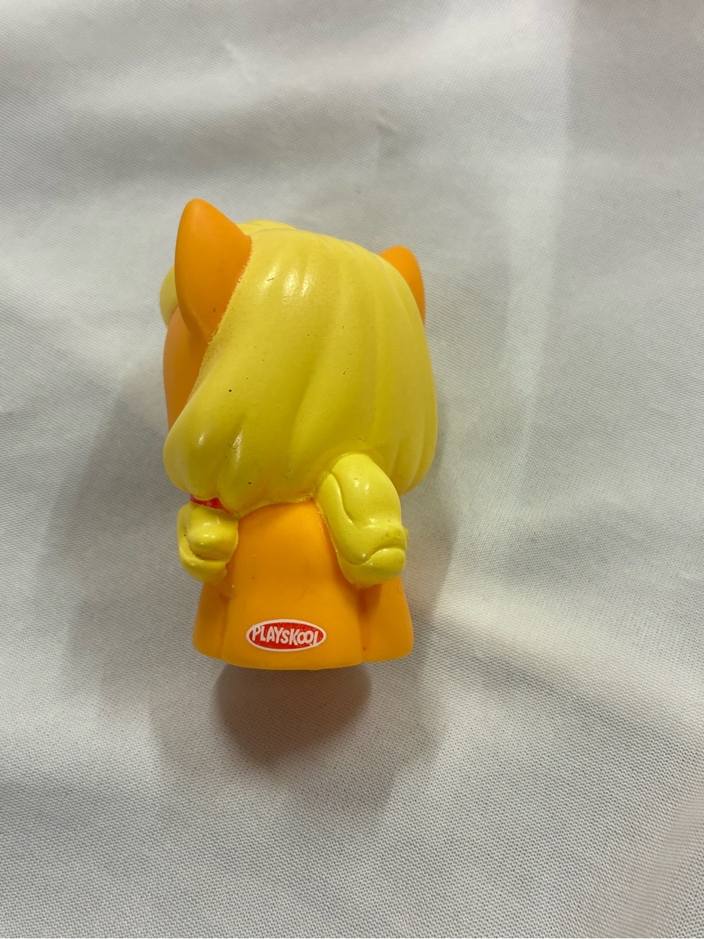 Playskool Friends My Little Pony Figure Apple Jack Horse Only Orange and Yellow - Picture 2 of 4